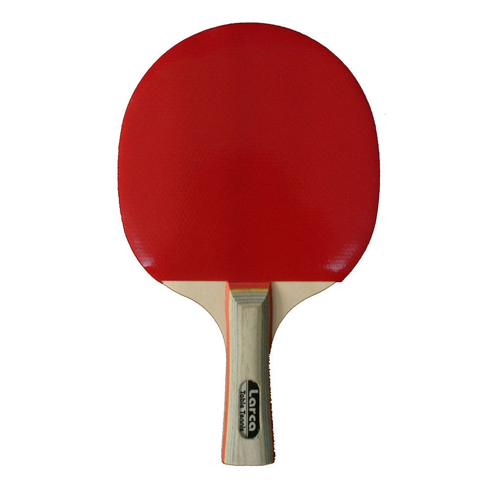 Raqueta de Ping Pong Larca Spin Pro 100 Rojo con Negro