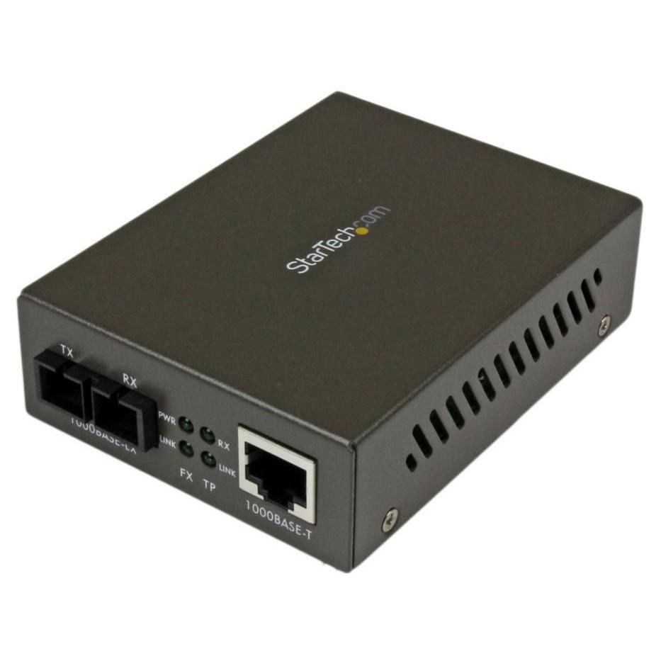 Convertidor Medios Ethernet Fibra SC MM Startech MCMGBSC15