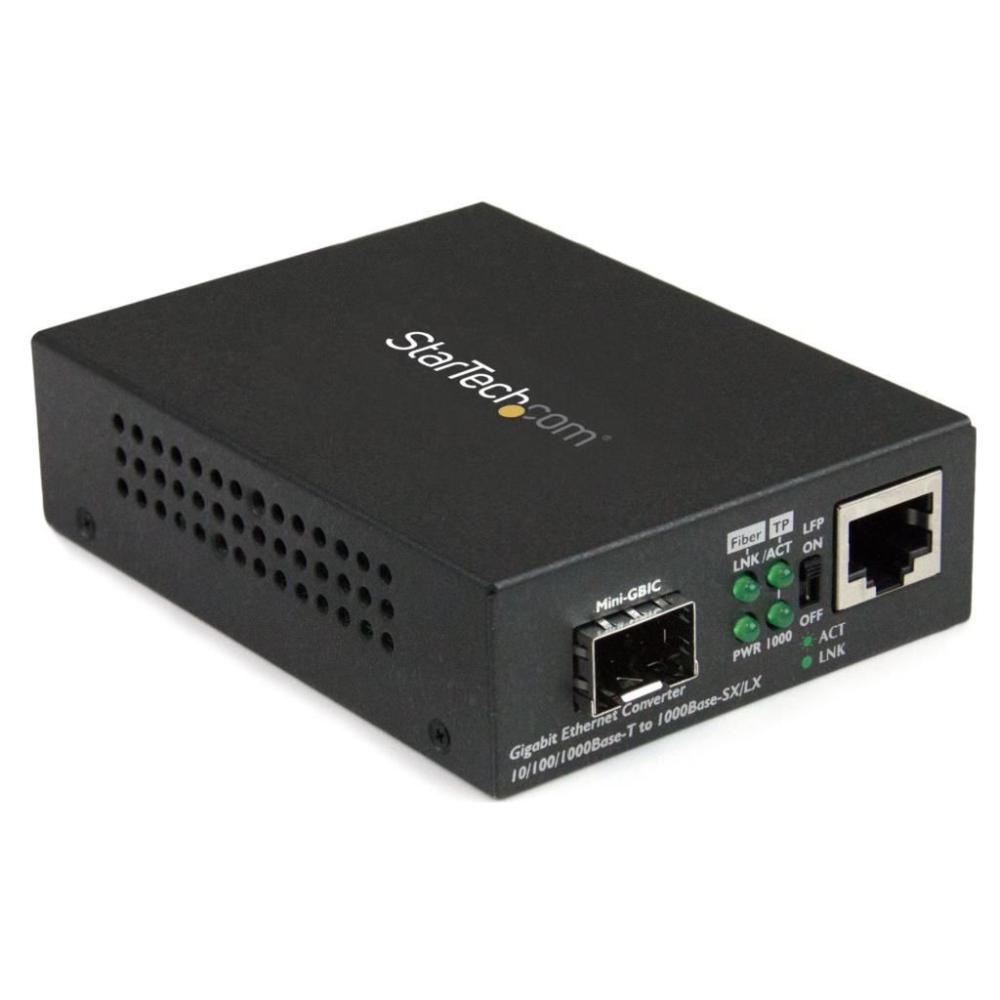 Conversor Medios SFP abierto Ethernet Startech MCM1110SFP