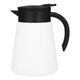 Jarra con doble pared de acero inoxidable blanca HO 043P