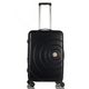 Maleta De Viaje Rígida Equipaje Negro De 24 Pulgadas